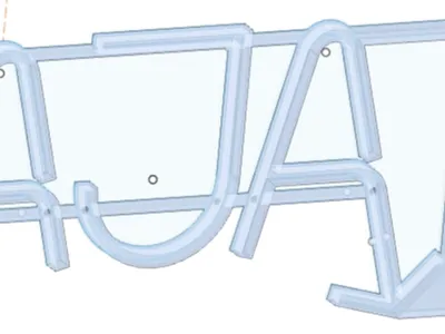 neon sign box