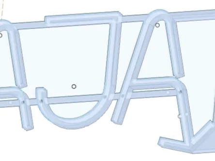 caja cartel neon