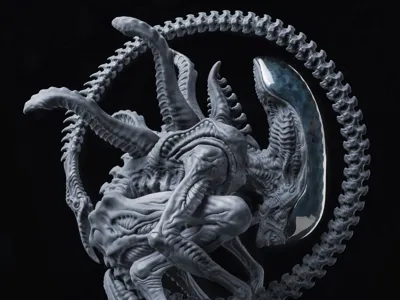 alien figurine