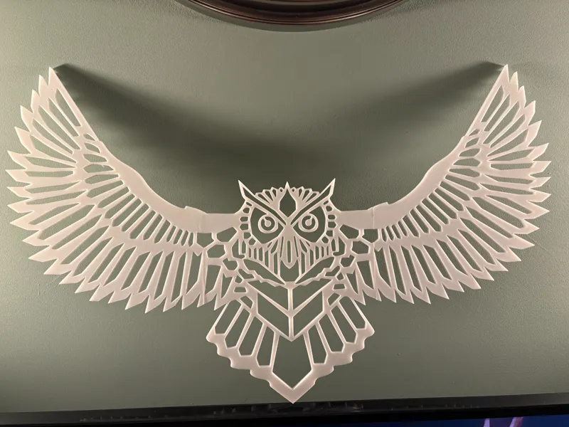 Owl wall art