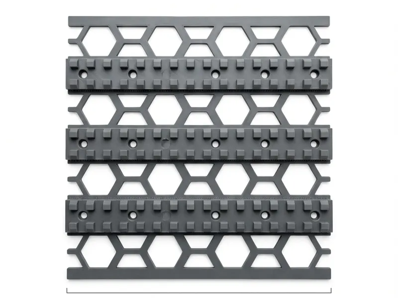plaque murale pour rangement modulaire K-mod-range