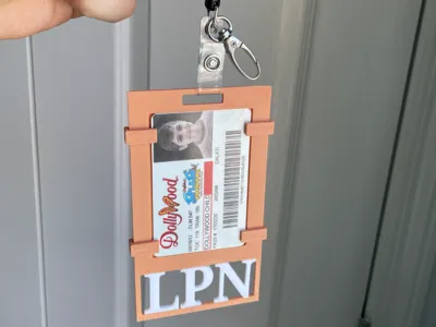 Badge Holder for LPN's