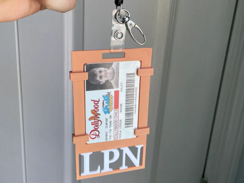 Badge Holder for LPN's