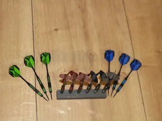 Dartpfeilhalterung