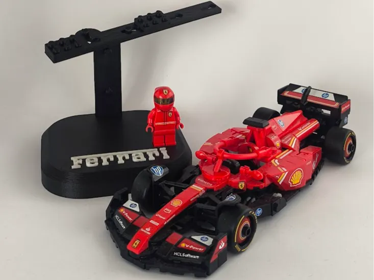 Modular Formula 1 Champions car stand Ferrari