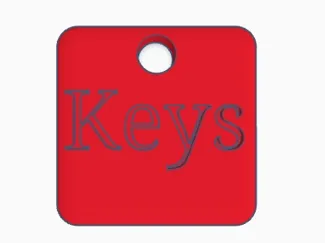Keys Keychain