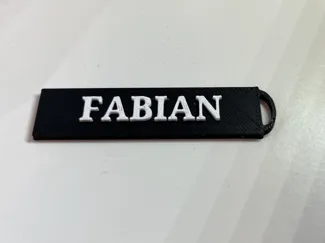 Keychain name Fabian
