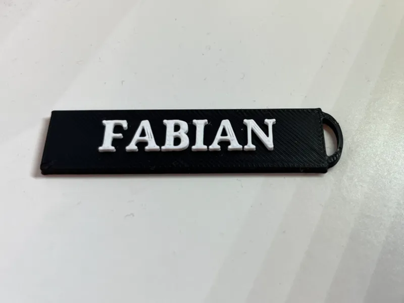 Keychain name Fabian