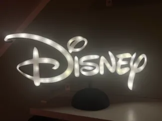 Disney Logo Lampe