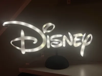 Disney Logo Lamp