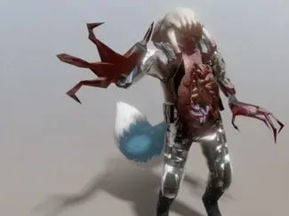 Furry Fox Headcrab zombie