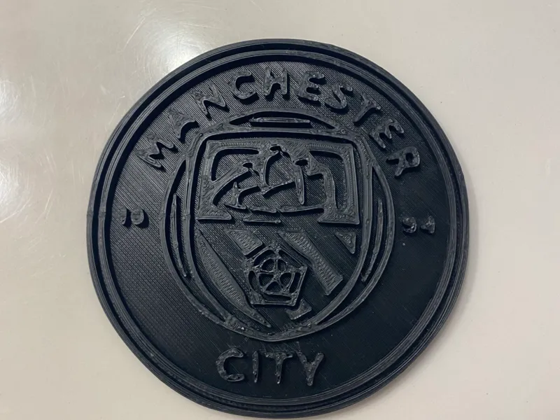 Manchester City Coaster