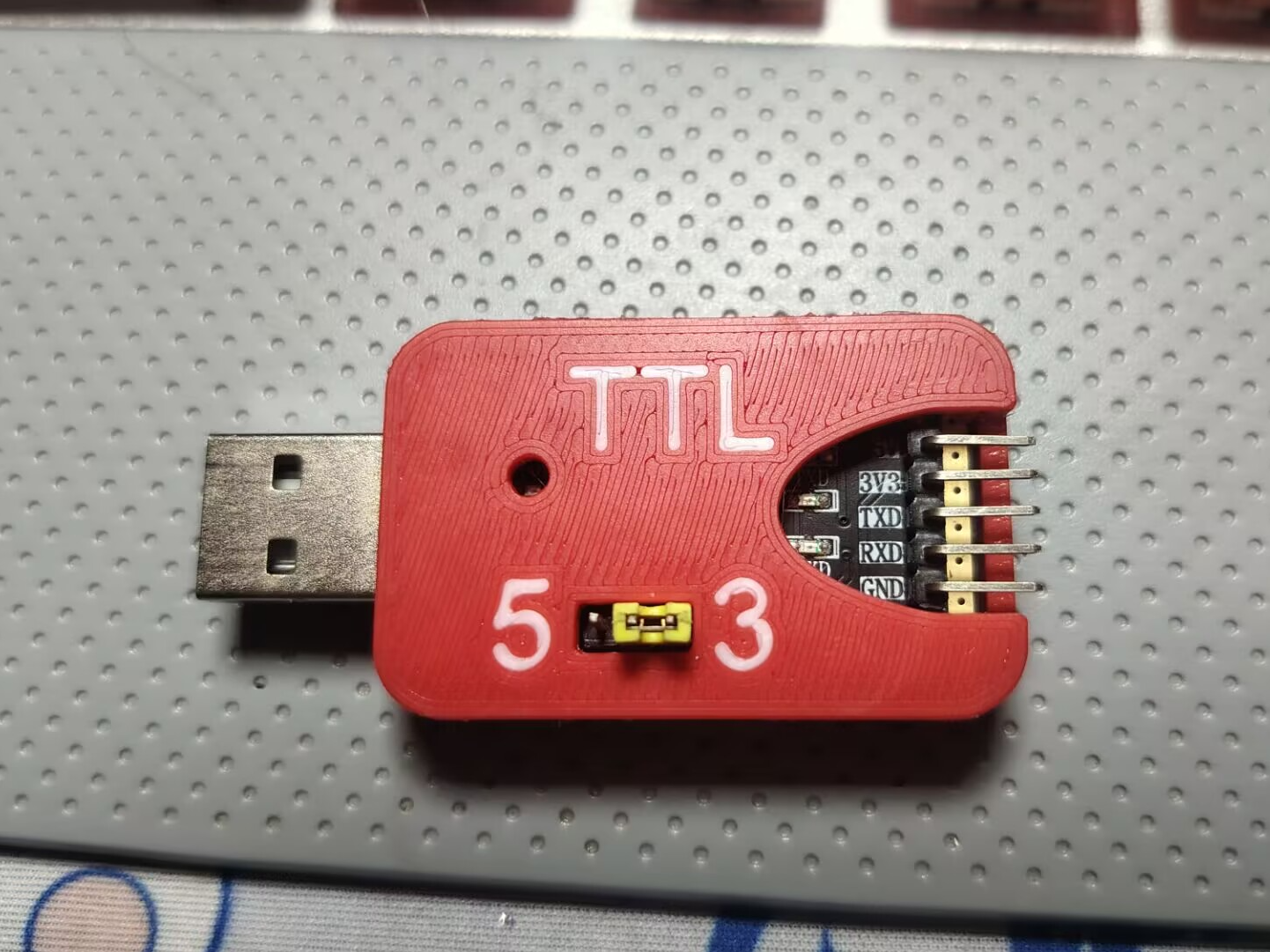 TTL外壳，USB转TTL，CH340G烧录器