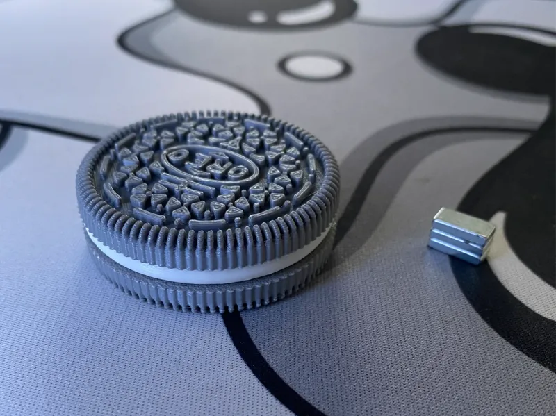 Magnetic Oreo Fidget for 10x5x2 Magnets
