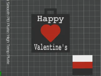 Happy Valentine's Keychain Gift