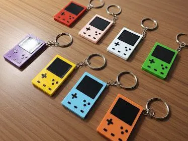nostaljik tetris anahtarlık