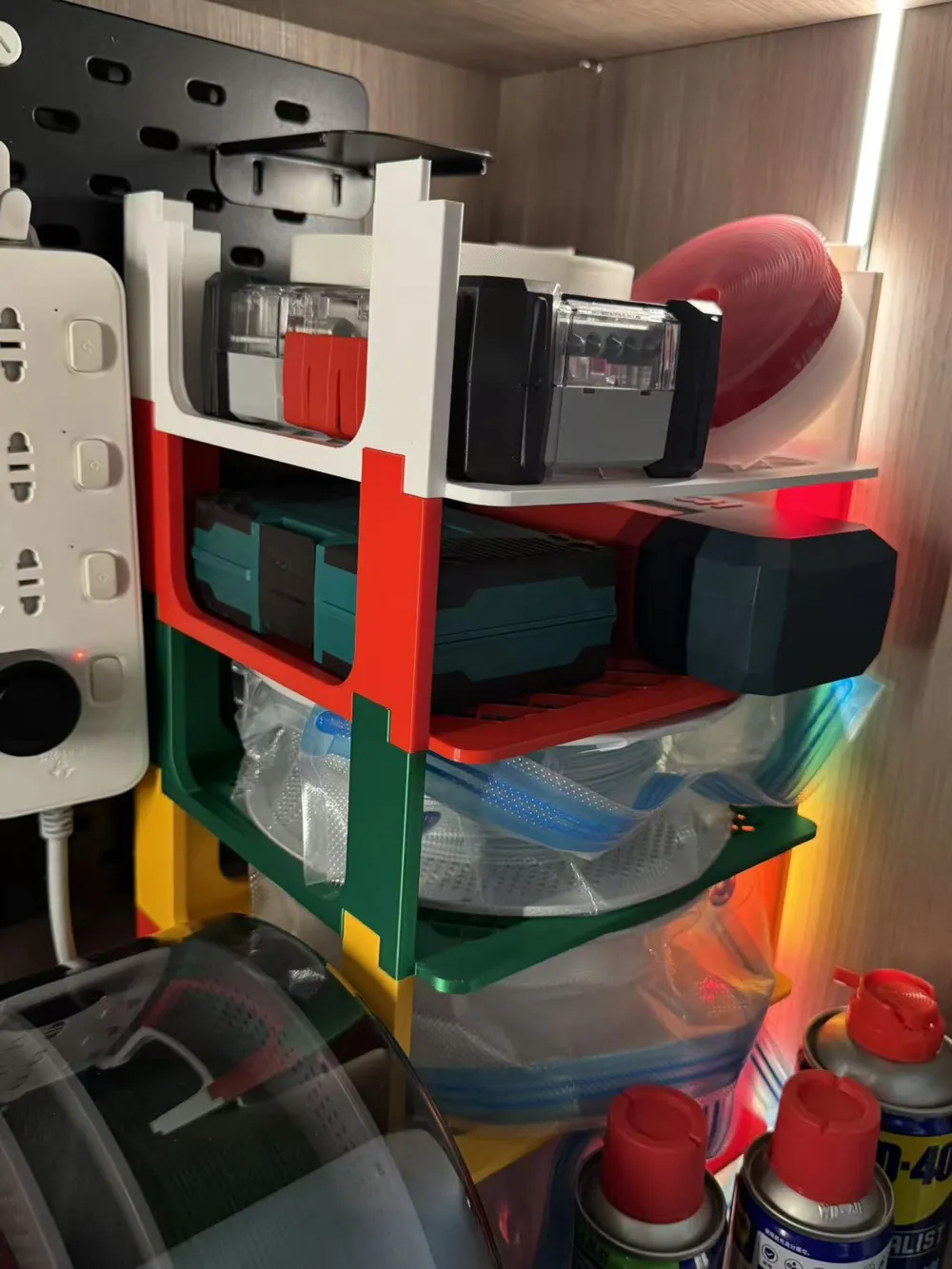 Modular - Bambu Spool Holder/Storage Rack - Free 3D Print Model ...