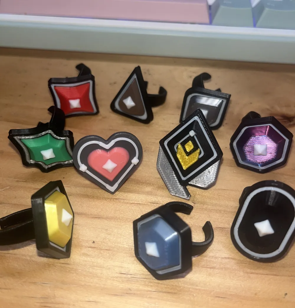 Valorant Rang-Ring – Kostenloses 3D-Druckmodell – MakerWorld