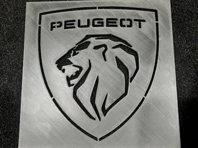 Peugeot Mat Stencil