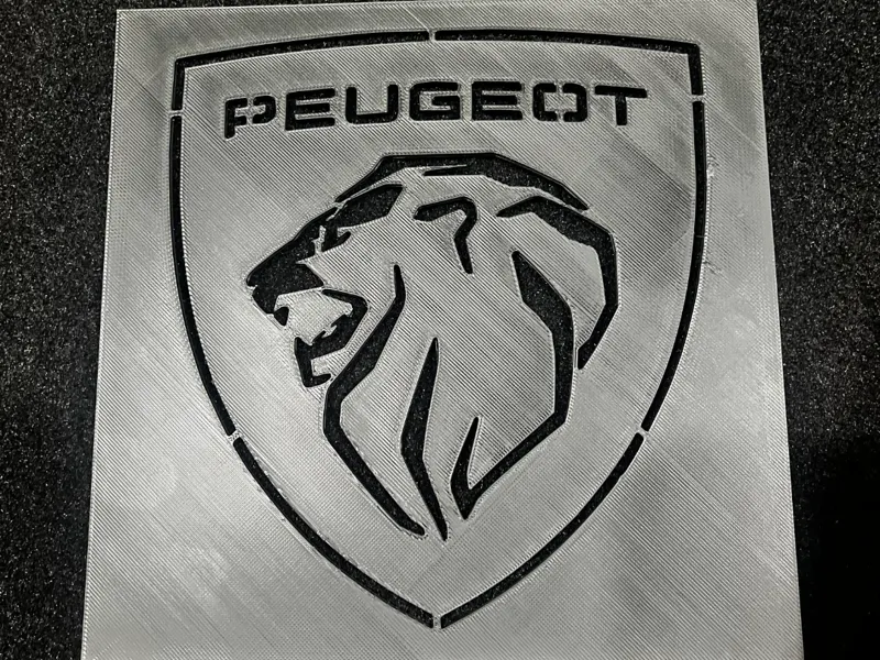 Pochoir Tapis Peugeot