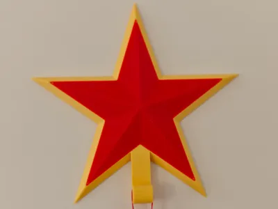Five-pointed Red Star Hook
