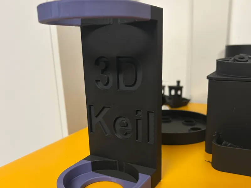 Schalldämpfer Halter 60mm - 35mm Bohrung 