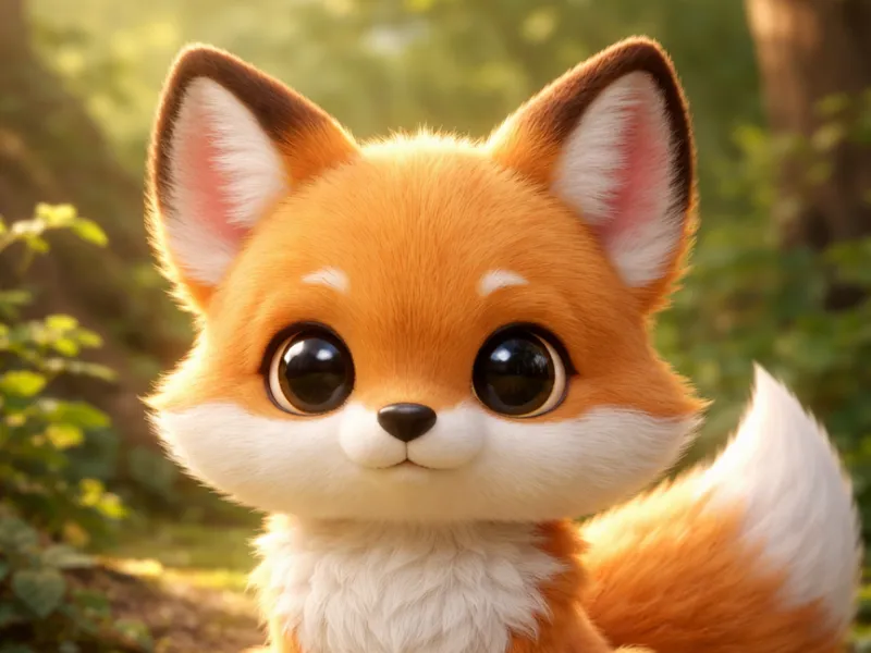 cute fox