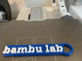 keychain Bambu lab