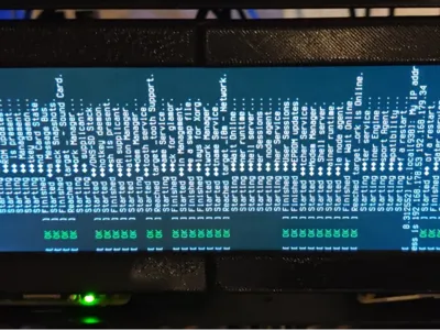 7.84 LCD Mount for 10inch Rack