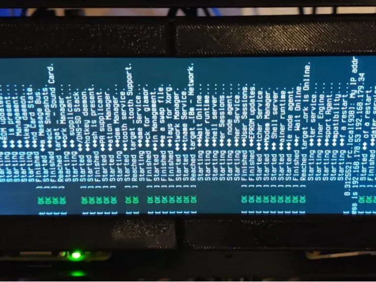7.84 LCD Mount for 10inch Rack