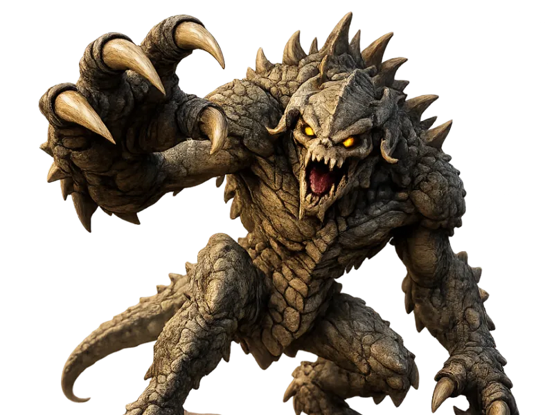 Grimkralle (Felsenjäger)