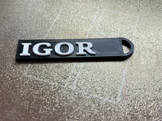 keychain name Igor