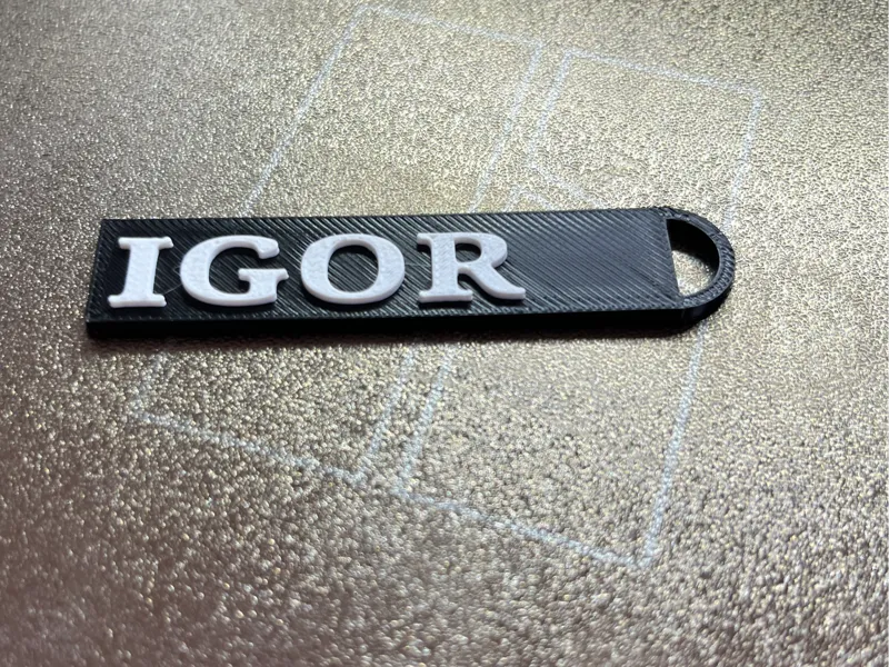 keychain name Igor