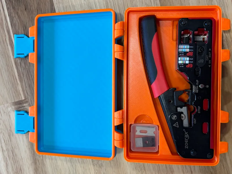 RJ45 Crimp Tool Box