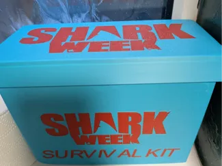 Shark Week Storage Box