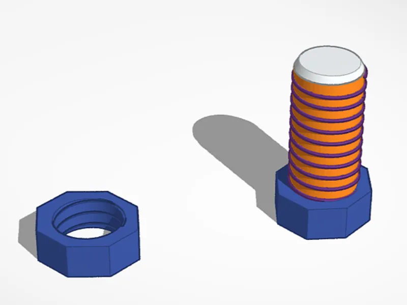 nut and bolt figit toy