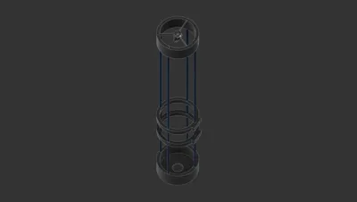 Newtonian Telescope Parametric - 200mm f1200mm
