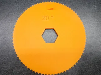 Wood Marker 20" wheel