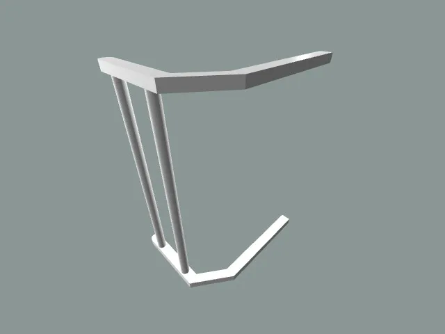 General Lee Push Bar For 1/16 RC Car