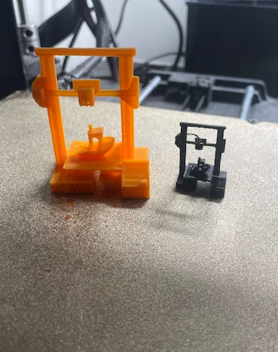 4d Benchy (printer printing benchy) - Free 3D Print Model - MakerWorld