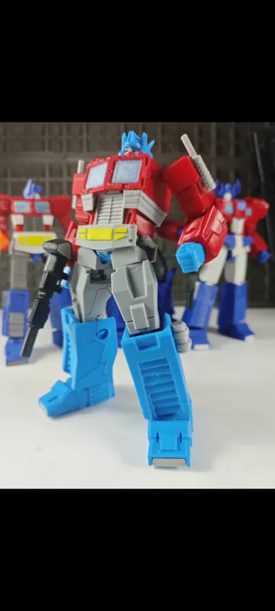 Transformers Optimus Prime fully articulated model - Free 3D Print ...