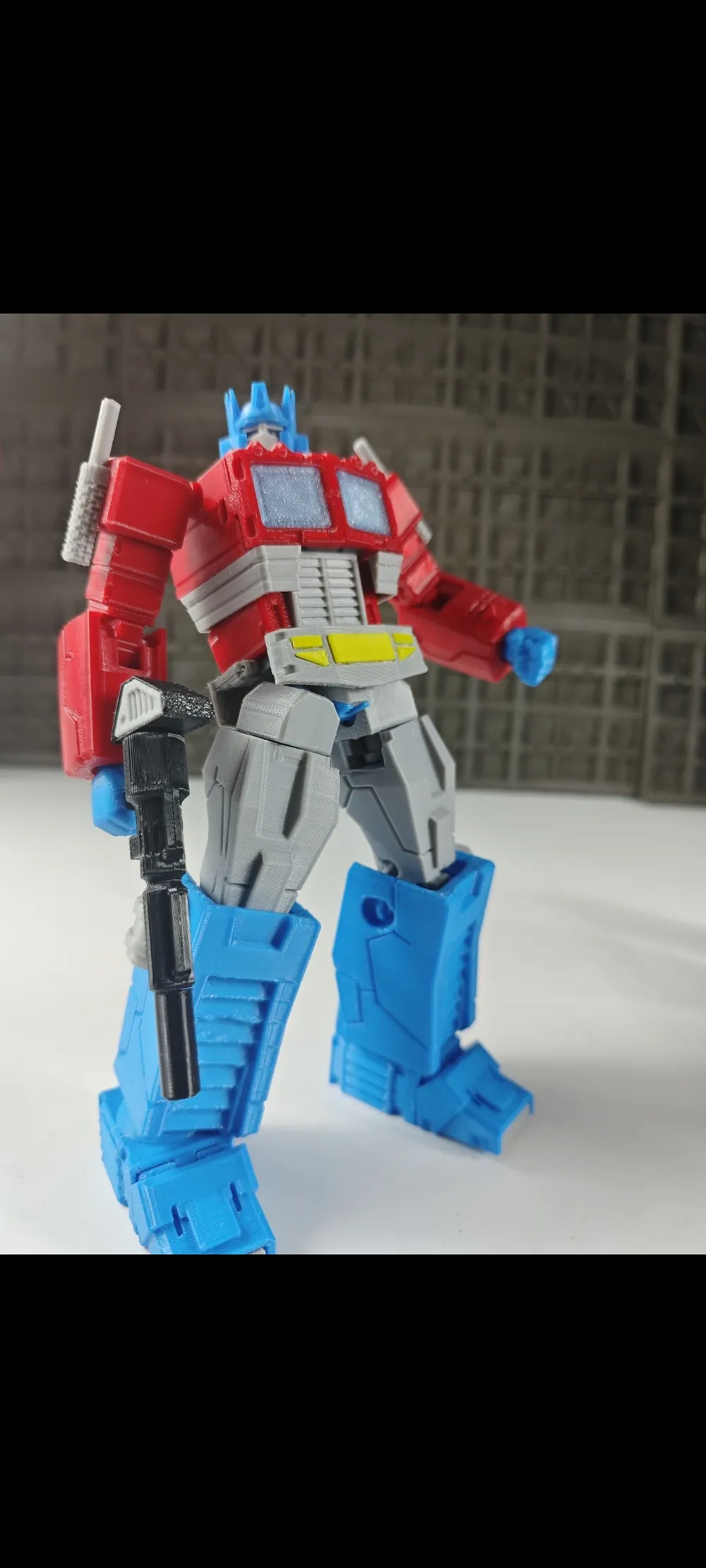 Transformers Optimus Prime fully articulated model - Free 3D Print ...
