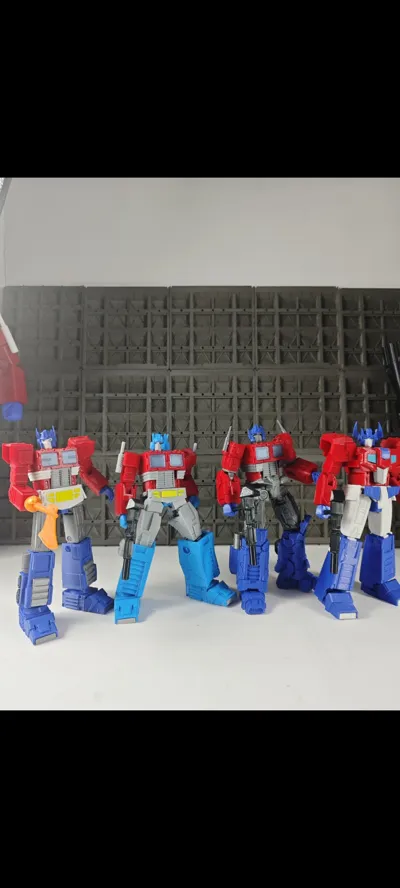 Transformers Optimus Prime fully articulated model - Free 3D Print ...