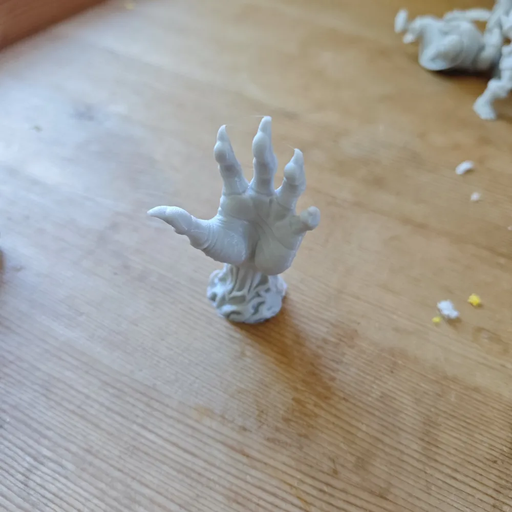 Pattern Demon Maker Hand Demon Hand Figurine Hand Model Miniature Model - Free 3D Print Model ...