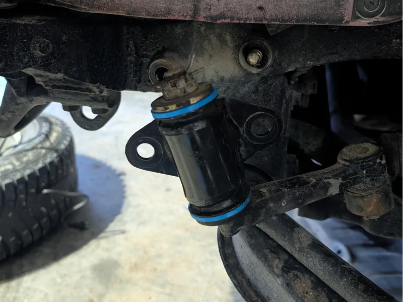 Mazda B series Steering rack idler busging