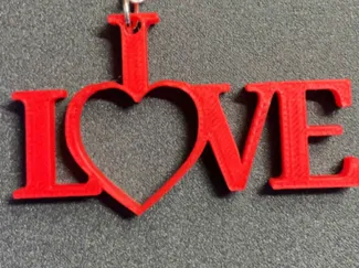 porte clef i love