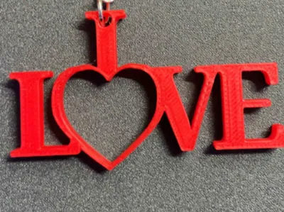 porte clef i love