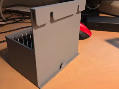 Wall_mounted_perforated_cup_holder