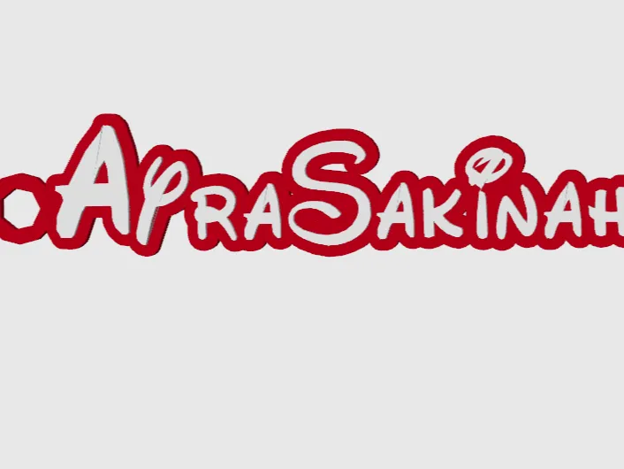Ayra Sakinah Keychain
