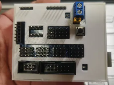Arduino Uno R3 + Expansion Board Protective Case Enclosure - Free 3D ...